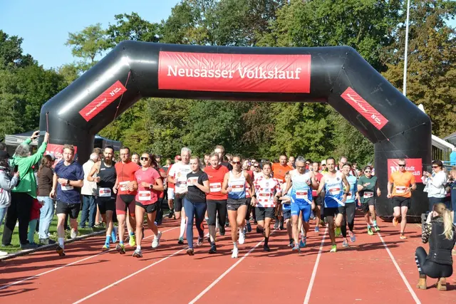 Mittlerweile fest etabliert, der Volkslauf in Neusäß | Foto: Stadt Neusäß