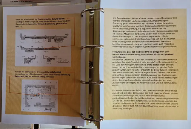 Berichtteil der Emmauskapelle