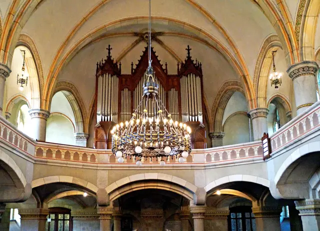 Original Orgelprospekt der Röver Orgel 