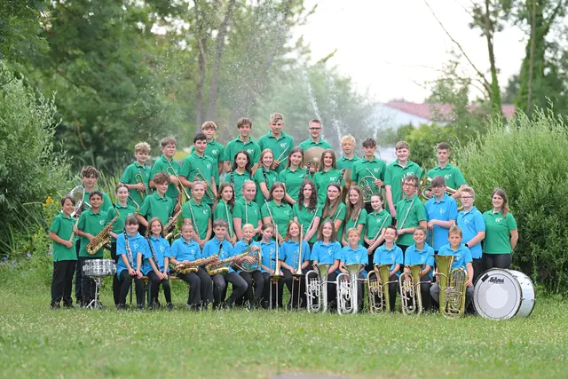 Vorstufe und Jugendkapelle Gundelfingen | Foto: Stadtkapelle Gundelfingen