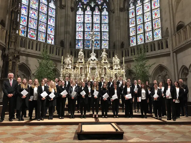 Der Kammerchor Nordschwaben nach seinem Auftritt im Regensburger Dom (2024). | Foto: CHORios - Kammerchor Nordschwaben e.V.