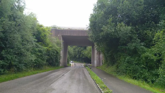 Dank der breiteren Durchfahrt ist der Blick auf den Gegenverkehr seit 2005 wieder frei