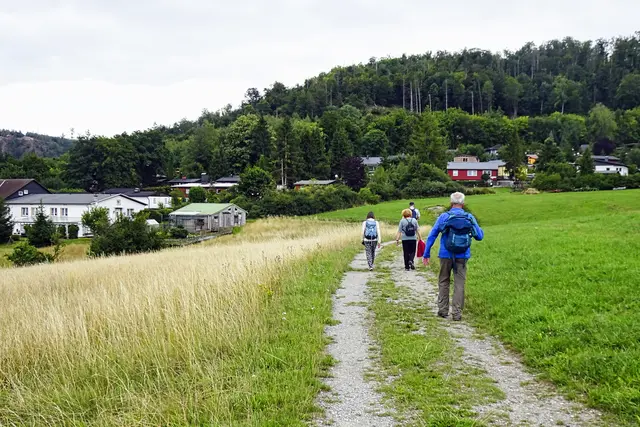 am Rolandseck auf dem Harzer Hexen Stieg