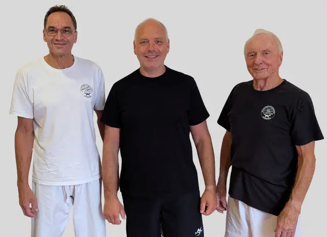 von links: Rolf Kissel, Uwe Wolff, Heinz Nitsche