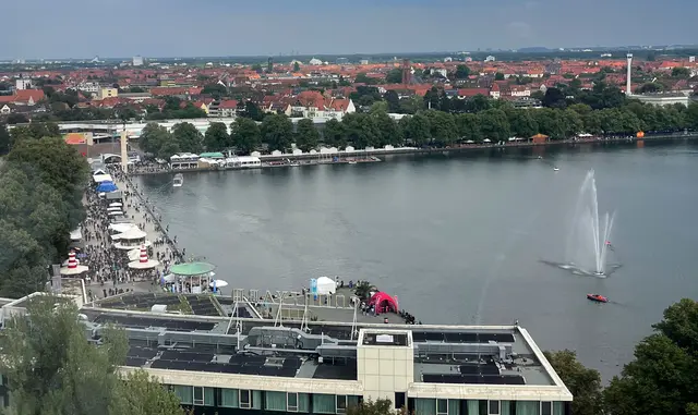 Das Maschseefest einmal aus einer anderen Perspektive betrachtet