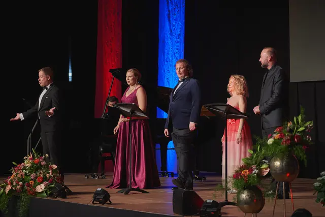 Philip Lüsebrink, Annika Egert, Daniel Schliewa, Maria Nazarova und Lukasz Konieczny. (v. l.) | Foto: Stefan Willers, Blickwinkel Wertingen