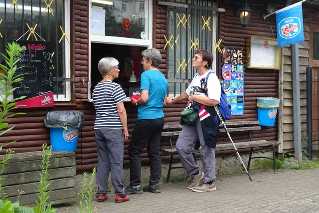 am Kiosk in Altenbrak