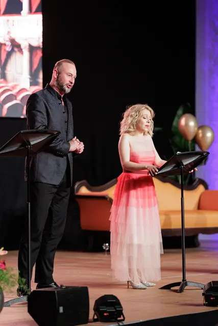 Lukasz Konieczny und Maria Nazarova. | Foto: Udo Wüst, Blickwinkel Wertingen