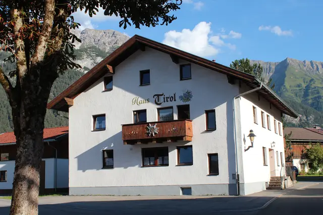 Das Sektionshaus des Friedberger Alpenvereins in Vorderhornbach (Tirol)