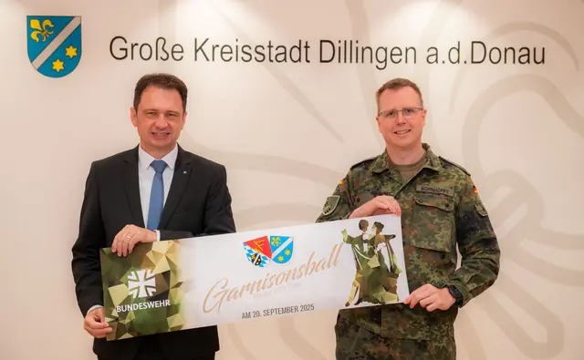 Das Informationstechnikbataillon 292 und die Stadt Dillingen laden gemeinsam zum Garnisonsball ein. | Foto: Informationstechnikbataillon 292 