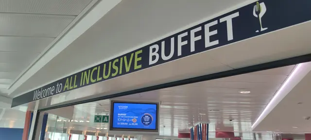 Scandlines-Hybridfähre Berlin - Gastronomie