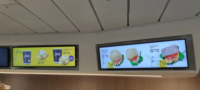 Scandlines-Hybridfähre Berlin - Gastronomie