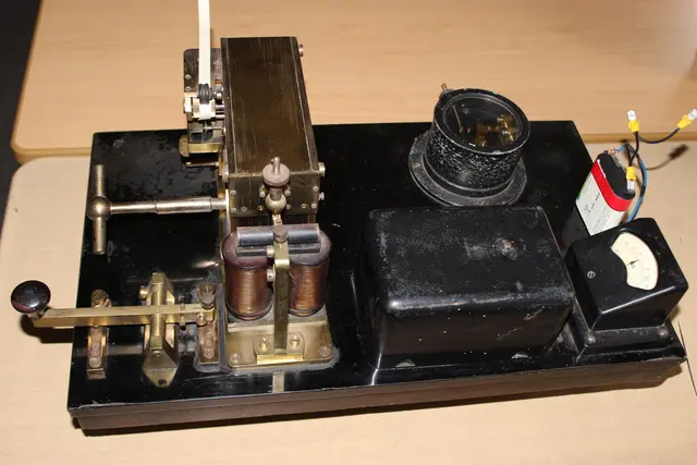 Dieser Morseschreiber hatte Dienst bei der Reichsbahn von 1908 bis 1934 zwischen Homburg und Saargmünd. | Foto: Otto Killensberger