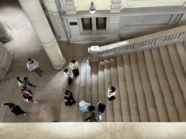 Treppe im Justizpalast