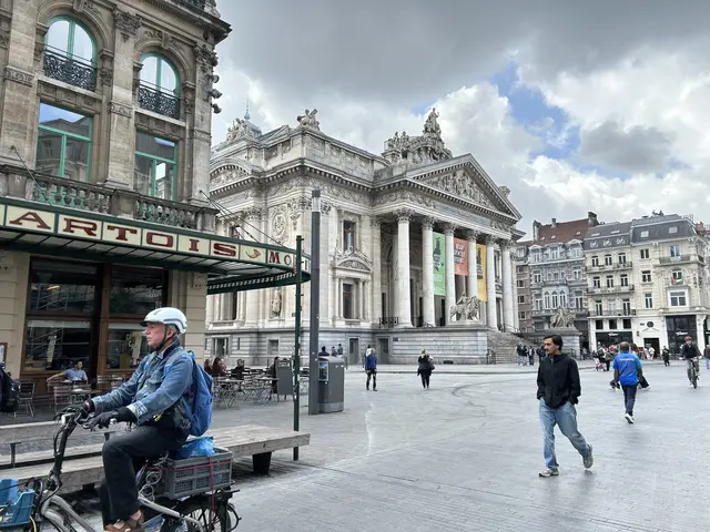 Blick auf die alte Börse