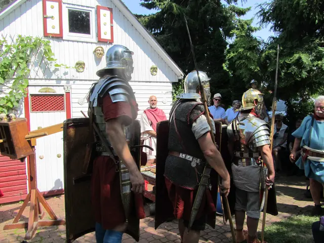 Die Truppenaufstellung der Legionen wurde erklärt