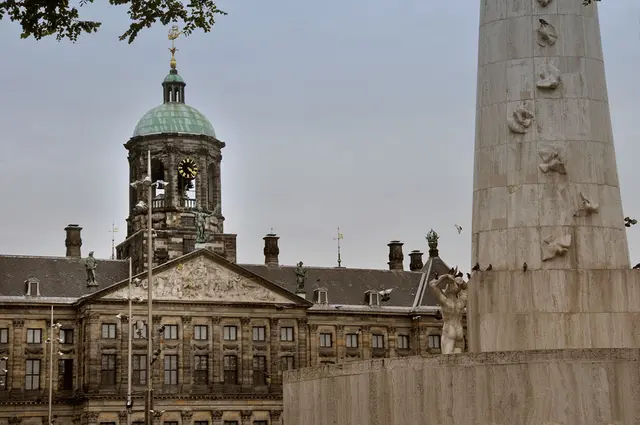 Der königliche Palast in Amsterdam