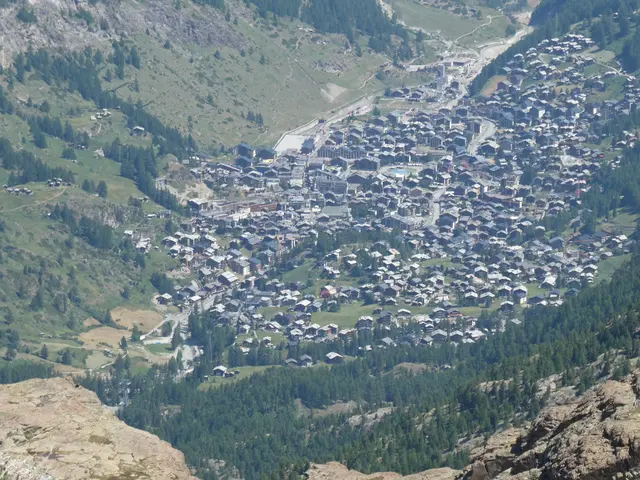 Zermatt von Oben