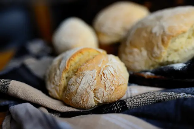 Brötchen gehen auch.