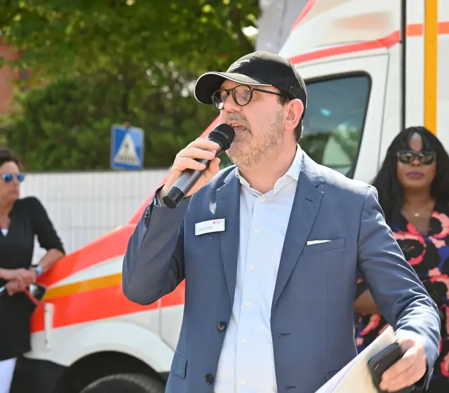 Anton Verschaeren, Vorstandsvorsitzender des DRK in der Region Hannover