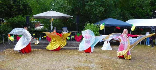 Unser Tanz mit Isiswings hatte hier Premiere. | Foto: Shima Mahi