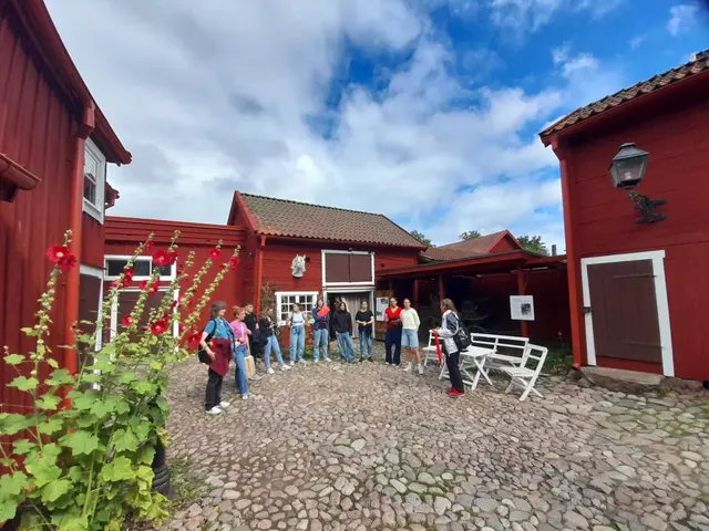 Stadtführung durch Eksjö.