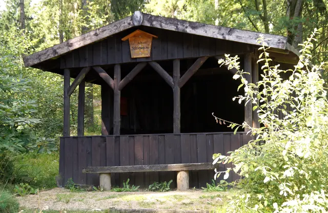 Schutzhütte Alt Schlewecke an der Kästestraße