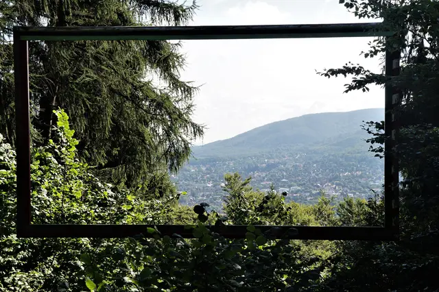vor ein paar Jahren gab es noch den Fensterrahmen am Harzburger Fenster