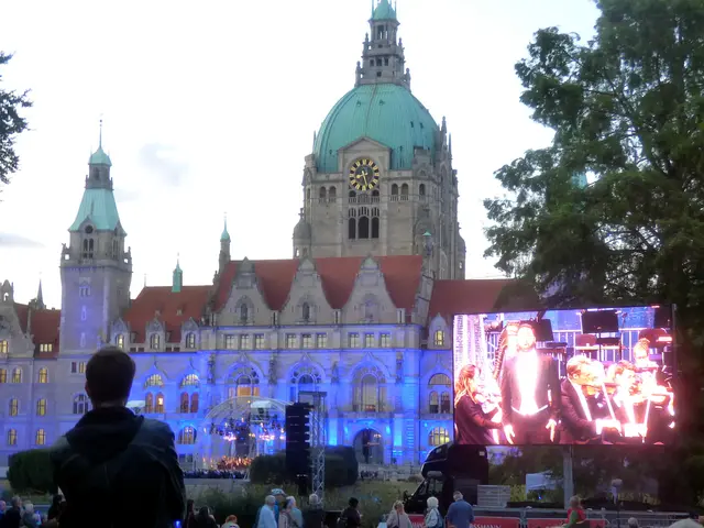 Blick von meinem Platz