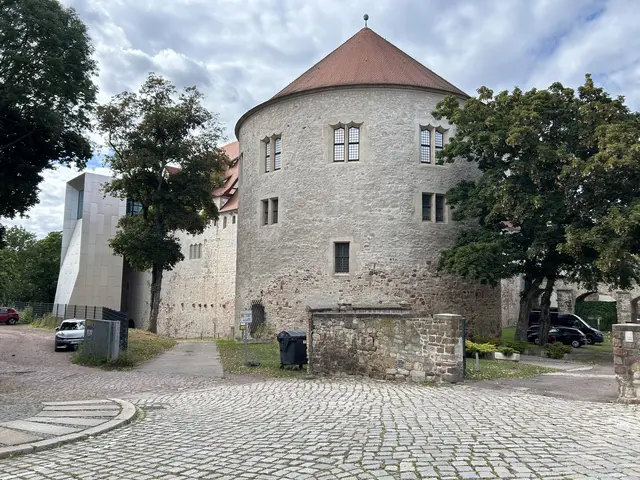 Teilansicht der Moritzburg 