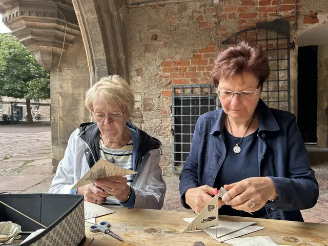 Wir bei der "Arbeit" 