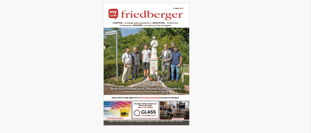 Den „friedberger“ 09/2025 hier als E-Paper lesen