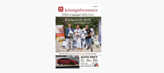 Den „königsbrunner“ 09/2025 hier als E-Paper lesen