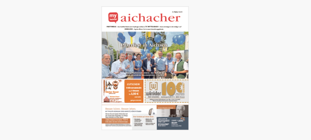 Den „aichacher“ 09/2025 hier als E-Paper lesen