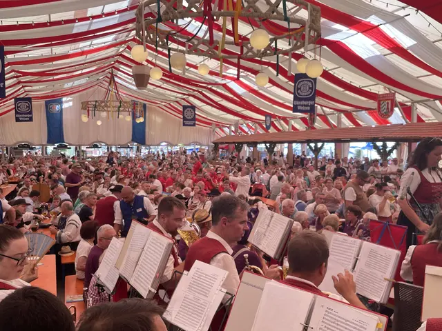 Für Groß und für Klein, für Blasmusik-Freunde oder Partymusik-Fans – für jeden war auf dem Günzburger Volksfest etwas geboten. | Foto: Michael Lindner / Stadt Günzburg