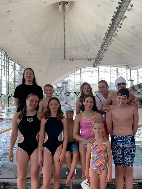 Trainingsausflug in die Olympiaschwimmhalle und das Sealife