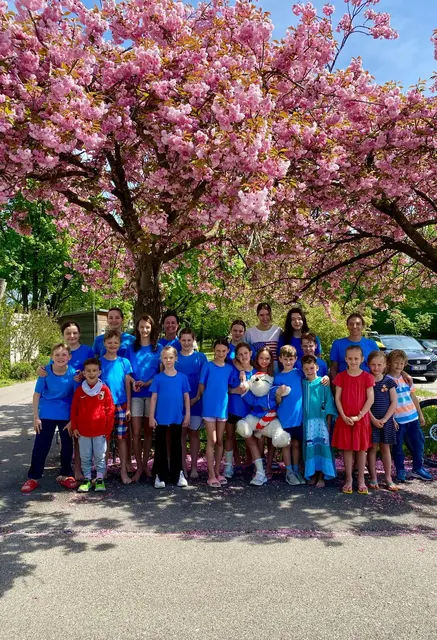 Kirschblüten beim Stadtberger Mehrkampftag
