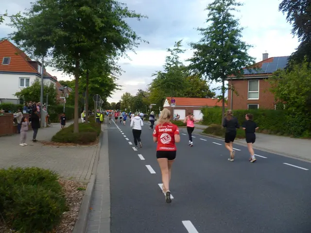 10-km-Strecke.
