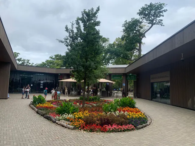 Der offizielle Eingang