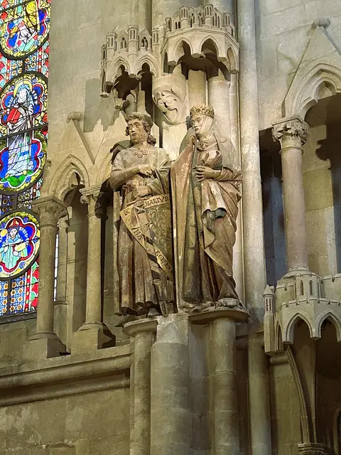 Die Stifterfiguren Uta und Ekkehard dürfen in diesem Beitrag natürlich nicht fehlen. 