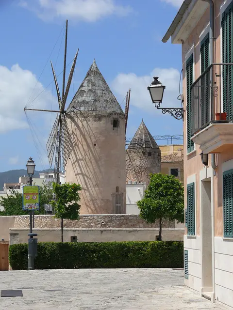Die Mühlen von Palma de Mallorca