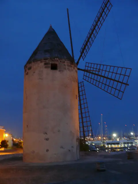 Die Mühlen von Palma de Mallorca