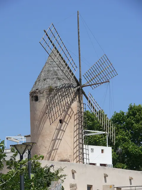 Die Mühlen von Palma de Mallorca