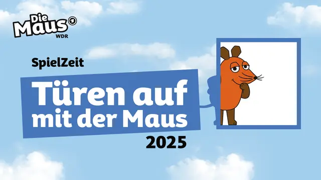 Das offizielle Logo des "Türen auf mit der Maus" | Foto: WDR