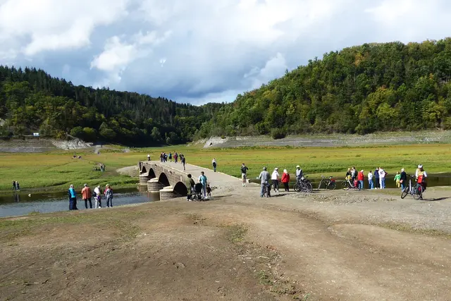 Blick von Asel-Süd in Richtung Norden.
