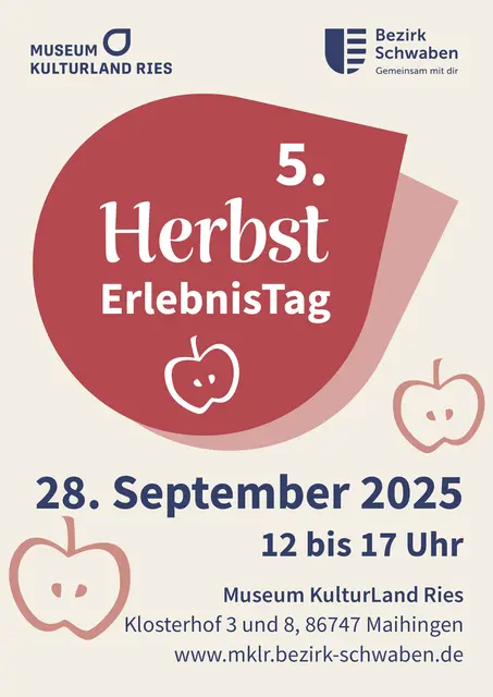 Plakatmotiv zum 5. Herbsterlebnistag | Foto: Museum KulturLand Ries