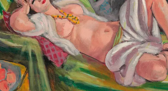 Nicole - 1 Punkt -  Odalisque couchée aux magnolias/ Henri Matisse