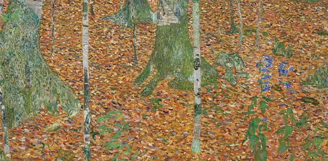 Nicole - 1 Punkt -  Birkenwald/ Gustav Klimt