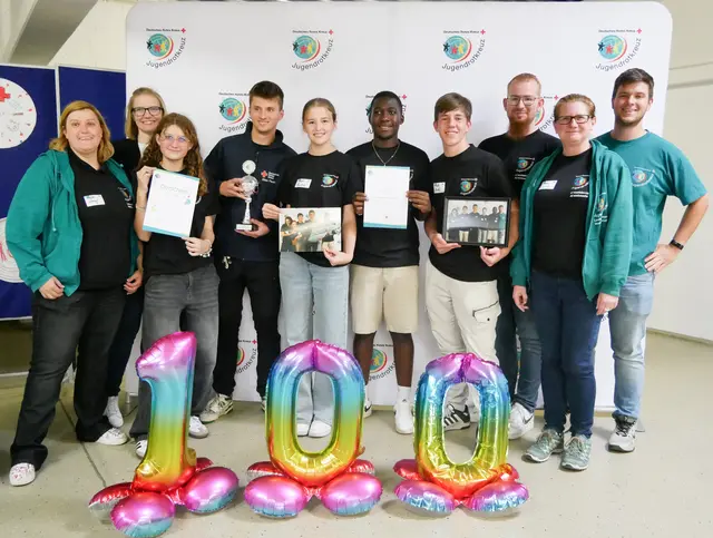 Platz 1, Stufe 2: OV Delbrück (KV Paderborn) | Foto: Finn Prießnitz / JRK Westfalen-Lippe