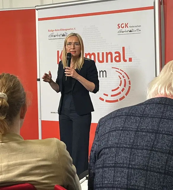 Dörte Liebetruth - Landtagsabgeordnete und Generalsekretärin der SPD Niedersachsen